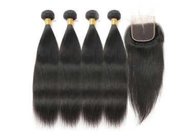Chiny Przedłużanie włosów dziewiczych w gatunku 8A, wątek maszynowy 40 &amp;quot;Virgin Mongolian Straight Hair dostawca
