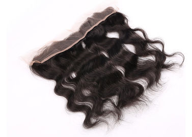 Chiny Koronkowe zamknięcie przednich włosów z szerokim wycięciem Wiele tekstur Swiss Silky Body Wave dostawca