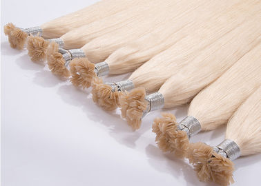 Chiny Gold Color 20 cali Remy Hair Extensions Steam Przetwarza się z pełną skórką dostawca