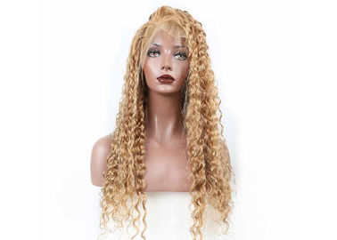 Chiny 9A długie kręcone peruki z koronką ludzką włosy zdrowe można barwić każdy kolor i prasować dostawca