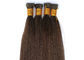 Straight Remy Pre Bonded Human Hair Extensions Natural Color Trwały długotrwały dostawca