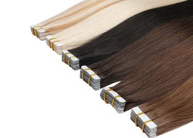 Chiny Zdrowa taśma w kolorowym przedłużeniu włosów 8A klasa 8 &amp;quot;- 24&amp;quot; bez warkoczy lub wszy dostawca