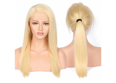 Chiny Peruki Remy Blonde pełne koronkowe z ludzkimi włosami Klasa 8A bez sęków lub wszy dostawca