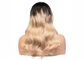 Dostosuj peruki w 100% z ludzkich włosów kolorowych, Wave Style Ombre Hair Color Peruki dostawca